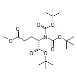 1-tert-Butyl 5-Methyl (S)-2-[Bis(Boc)amino]pentanedioate