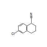 6-Chloro-1,2,3,4-tetrahydronaphthalene-1-carbonitrile