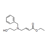 Ethyl (E)-4-[Benzyl(2-hydroxyethyl)amino]-2-butenoate