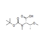 (2S,3R)-2-[Boc(methyl)amino]-3-methoxybutanoic Acid