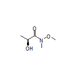 (S)-2-Hydroxy-N-methoxy-N-methylpropanamide