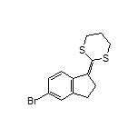 2-(5-Bromoindane-1-ylidene)-1,3-dithiane