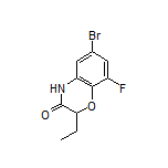 6-Bromo-2-ethyl-8-fluoro-2H-benzo[b][1,4]oxazin-3(4H)-one