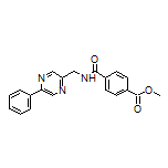 Methyl 4-[[(5-Phenyl-2-pyrazinyl)methyl]carbamoyl]benzoate