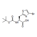 (S)-3-(4-Bromo-2-thiazolyl)-2-(Boc-amino)propanoic Acid