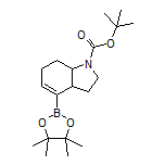 1-Boc-2,3,3a,6,7,7a-hexahydro-1H-indole-4-boronic Acid Pinacol Ester