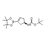 (R)-4-(Boc-amino)cyclopent-1-ene-1-boronic Acid Pinacol Ester