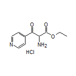 Ethyl 2-Amino-3-oxo-3-(4-pyridyl)propanoate Hydrochloride