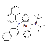 (2R)-1-[(1R)-1-[Bis(1,1-dimethylethyl)phosphino]ethyl]-2-(di-1-naphthylphosphino)ferrocene