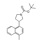 1-Boc-3-(4-methyl-1-naphthyl)pyrrolidine