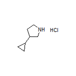 3-Cyclopropylpyrrolidine Hydrochloride