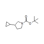 1-Boc-3-cyclopropylpyrrolidine