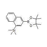 4-(Trimethylsilyl)naphthalene-2-boronic Acid Pinacol Ester