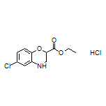 Ethyl 6-Chloro-3,4-dihydro-2H-benzo[b][1,4]oxazine-2-carboxylate Hydrochloride