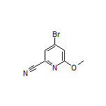 4-Bromo-6-methoxypyridine-2-carbonitrile