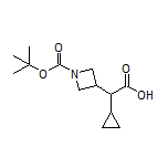 2-(1-Boc-3-azetidinyl)-2-cyclopropylacetic Acid