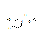 1-Boc-4-methoxypiperidin-3-ol