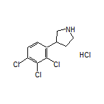 3-(2,3,4-Trichlorophenyl)pyrrolidine Hydrochloride