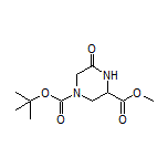 Methyl 4-Boc-6-oxopiperazine-2-carboxylate