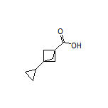 3-Cyclopropylbicyclo[1.1.1]pentane-1-carboxylic Acid