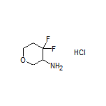 4,4-Difluorotetrahydro-2H-pyran-3-amine Hydrochloride