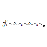 3,6,9,12-Tetraoxapentadec-14-yn-1-yl Methanesulfonate