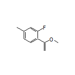 2-Fluoro-1-(1-methoxyvinyl)-4-methylbenzene