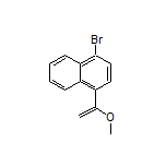 1-Bromo-4-(1-methoxyvinyl)naphthalene