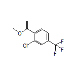 2-Chloro-1-(1-methoxyvinyl)-4-(trifluoromethyl)benzene