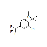 2-Chloro-1-(1-methoxycyclopropyl)-4-(trifluoromethyl)benzene