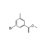 1-Bromo-3-(1-methoxyvinyl)-5-methylbenzene