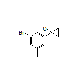 1-Bromo-3-(1-methoxycyclopropyl)-5-methylbenzene