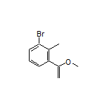 1-Bromo-3-(1-methoxyvinyl)-2-methylbenzene