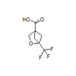 1-(Trifluoromethyl)-2-oxabicyclo[2.1.1]hexane-4-carboxylic Acid