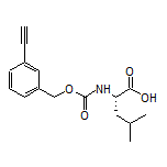 (S)-2-[[[(3-Ethynylbenzyl)oxy]carbonyl]amino]-4-methylpentanoic Acid