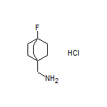 (4-Fluorobicyclo[2.2.2]octan-1-yl)methanamine Hydrochloride