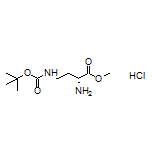 Methyl (R)-2-Amino-4-(Boc-amino)butanoate Hydrochloride