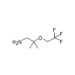 2-Methyl-2-(2,2,2-trifluoroethoxy)-1-propanamine