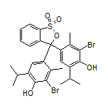 3,3-Bis(3-bromo-4-hydroxy-5-isopropyl-2-methylphenyl)-3H-benzo[c][1,2]oxathiole 1,1-Dioxide