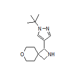 1-[1-(tert-Butyl)-4-pyrazolyl]-7-oxa-2-azaspiro[3.5]nonane