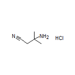 3-Amino-3-methylbutanenitrile Hydrochloride