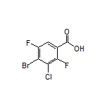 4-Bromo-3-chloro-2,5-difluorobenzoic Acid