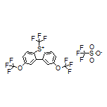 2,8-Bis(trifluoromethoxy)-5-(trifluoromethyl)-5H-dibenzo[b,d]thiophen-5-ium Trifluoromethanesulfonate