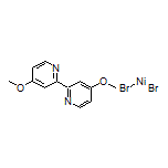 Dibromo(4,4’-dimethoxy-2,2’-bipyridine-κN1,κN1’)Nickel