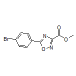 Methyl 5-(4-Bromophenyl)-1,2,4-oxadiazole-3-carboxylate