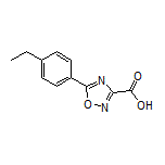 5-(4-Ethylphenyl)-1,2,4-oxadiazole-3-carboxylic Acid