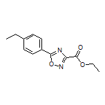 Ethyl 5-(4-Ethylphenyl)-1,2,4-oxadiazole-3-carboxylate