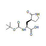 (S)-2-(Boc-amino)-3-[(S)-2-oxo-3-pyrrolidinyl]propanoic Acid