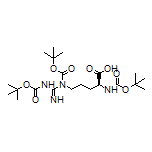 (S)-2-(Boc-amino)-5-(1,3-di-Boc-guanidino)pentanoic Acid