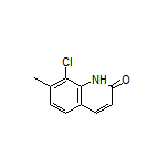 8-Chloro-7-methylquinolin-2(1H)-one